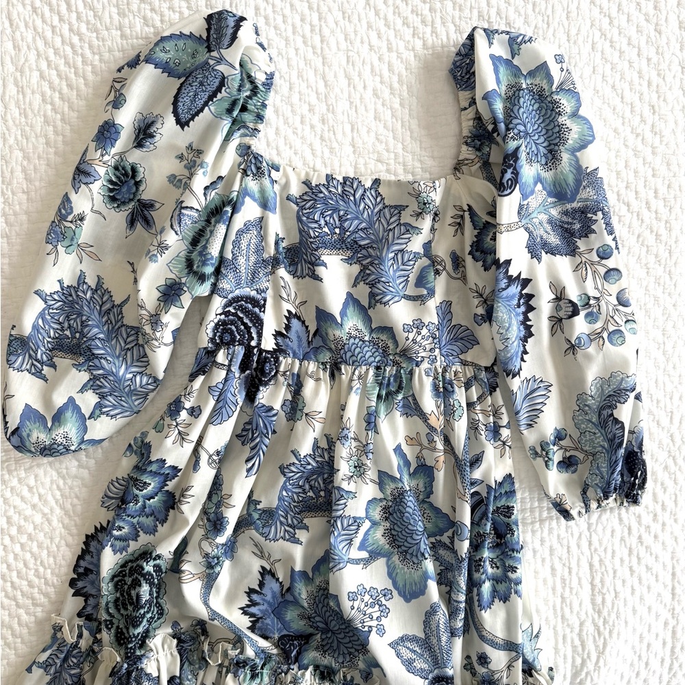 Floral Puff Sleeve Dress